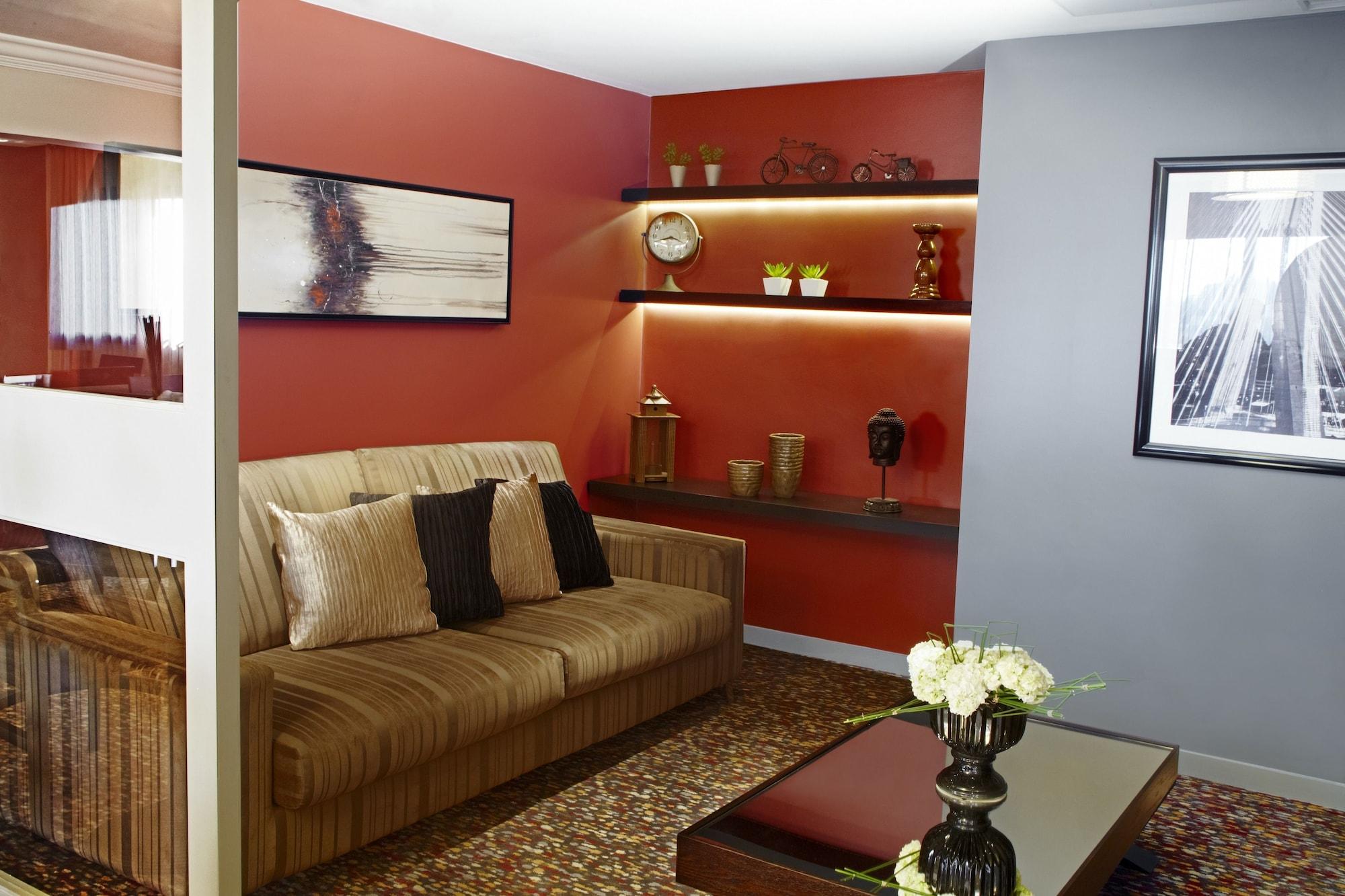 Marriott Sao Paulo Airport Hotel Guarulhos Luaran gambar A living room
