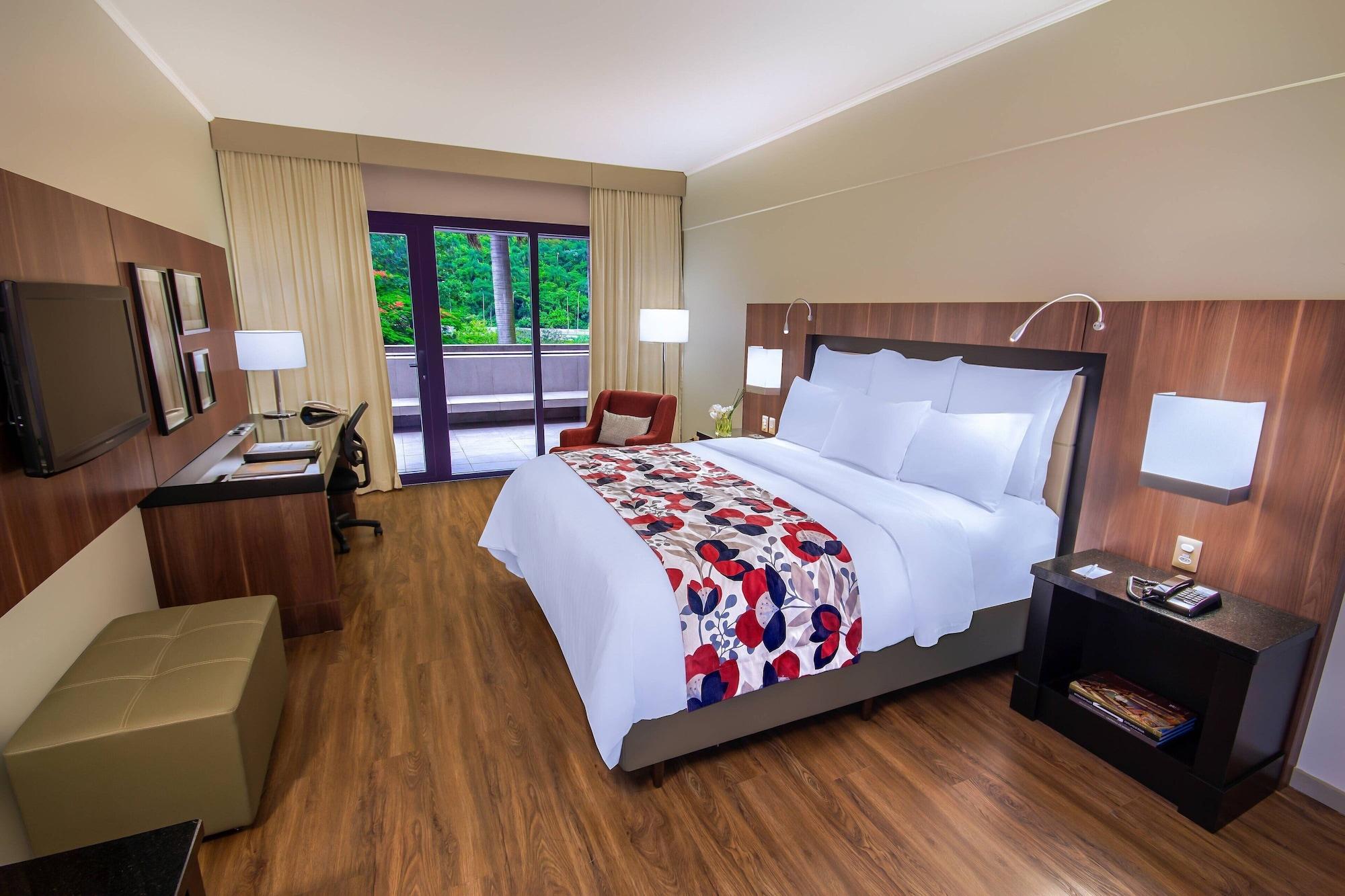 Marriott Sao Paulo Airport Hotel Guarulhos Luaran gambar A typical room at the hotel